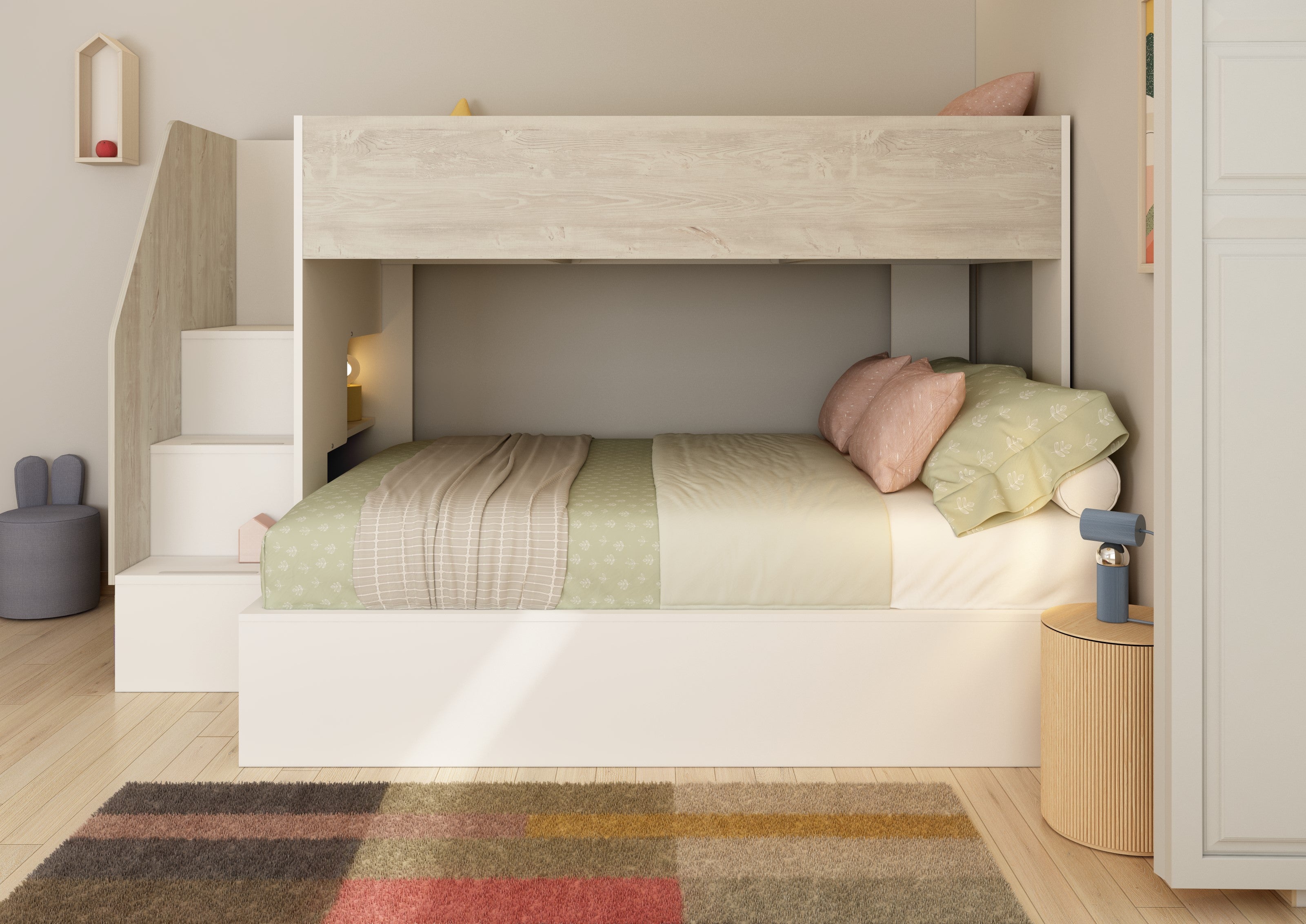 Våningssäng Easy family 90x200/140x200 image