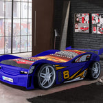 Blå racingbilsbädd Night Racer - 90x200 image