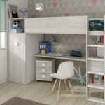 Loftseng Trasman - natur inkludert garderobe - 90x200 image