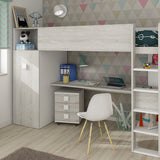 Loftseng Trasman - natur inkludert garderobe - 90x200 image
