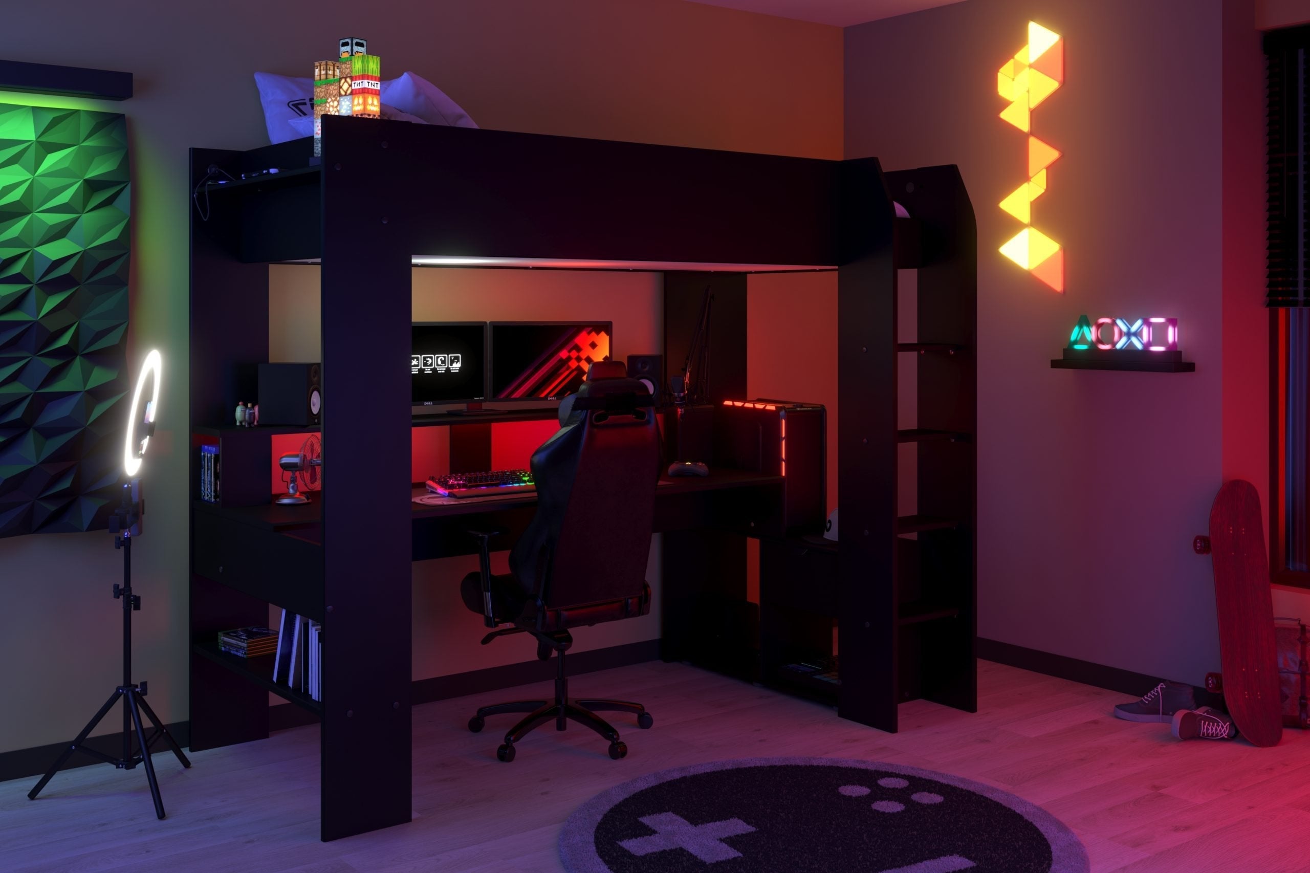 Gamer loftseng, Online, fra Parisot, Frankrike. image