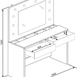 Sminkebord Glow Trasman image